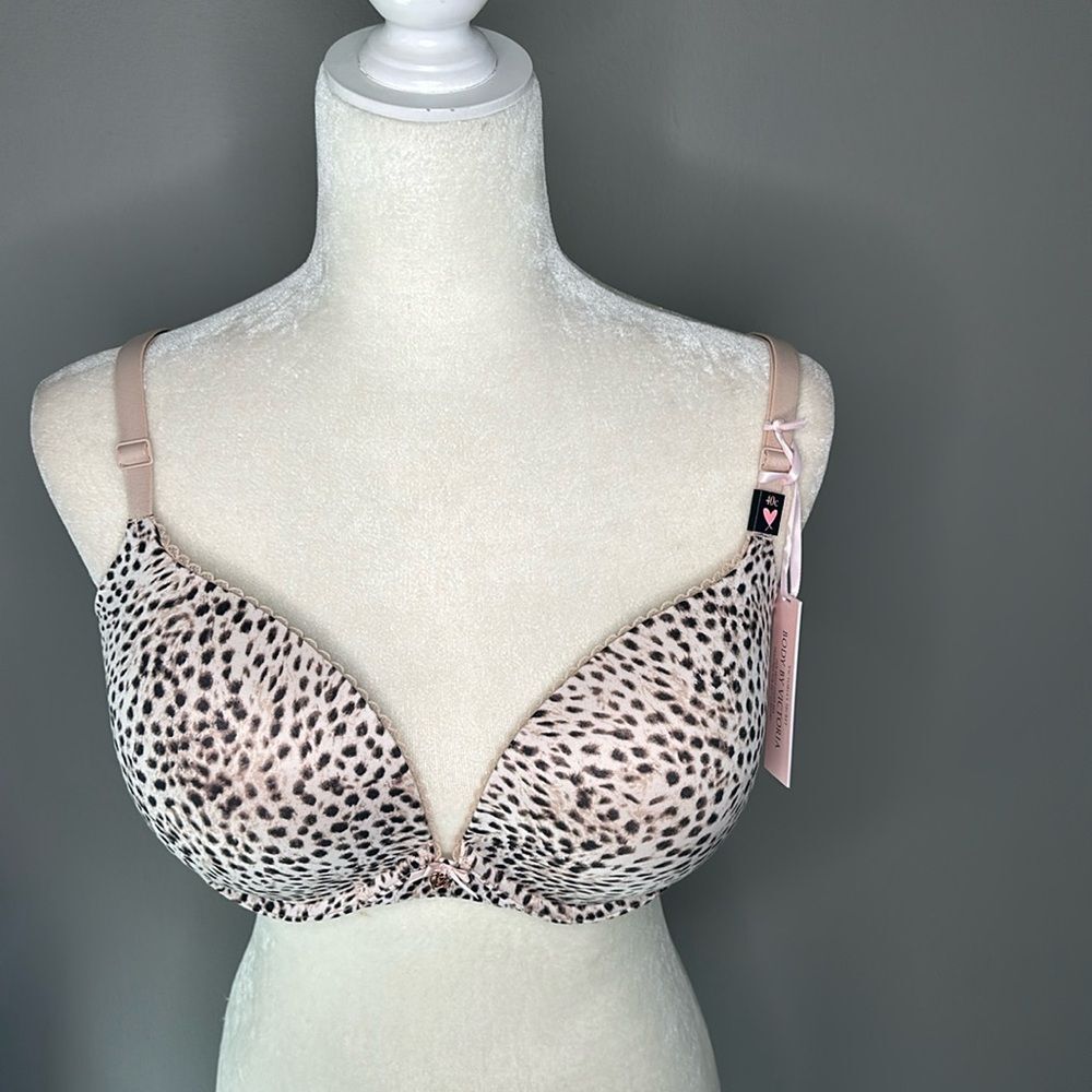 Victoria’s Secret body comfort bra cheetah print NwT size 40C
